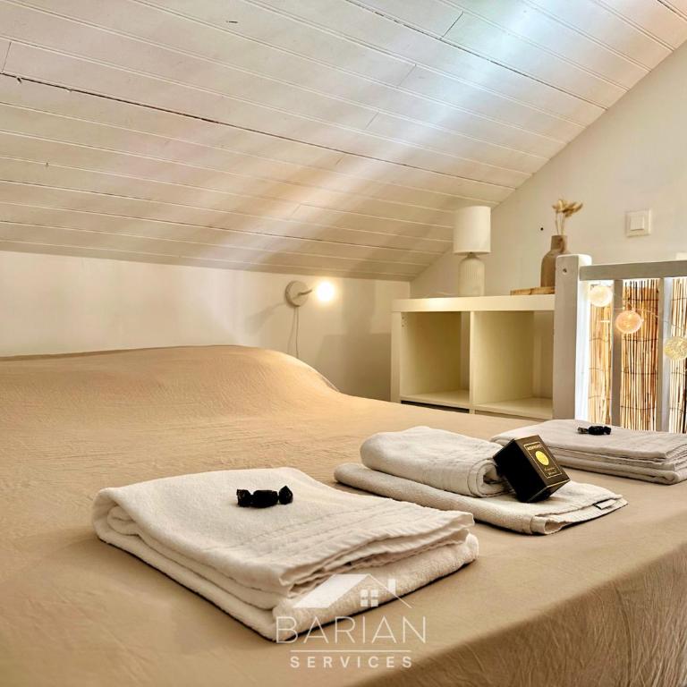 Duplex confortable avec climatisation et cour - ménage et linge inclus - Casa con 1 dormitorio - 3