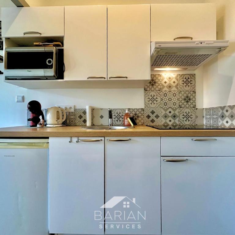 Duplex confortable avec climatisation et cour - ménage et linge inclus - Casa con 1 dormitorio - 11