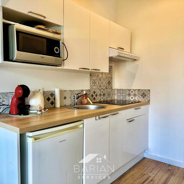 Duplex confortable avec climatisation et cour - ménage et linge inclus - Casa con 1 dormitorio - 13