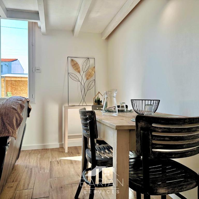 Duplex confortable avec climatisation et cour - ménage et linge inclus - Casa con 1 dormitorio - 12