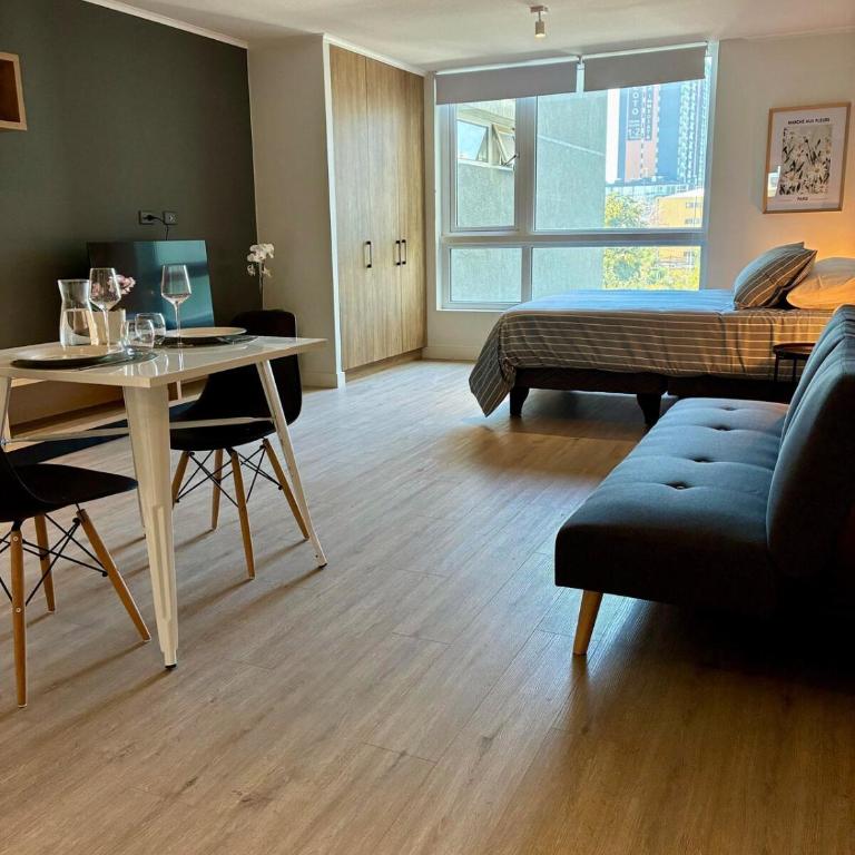 Moderno departamento próximo a metro y barrio Italia Ñuñoa - Apartamento de 1 dormitorio - 11