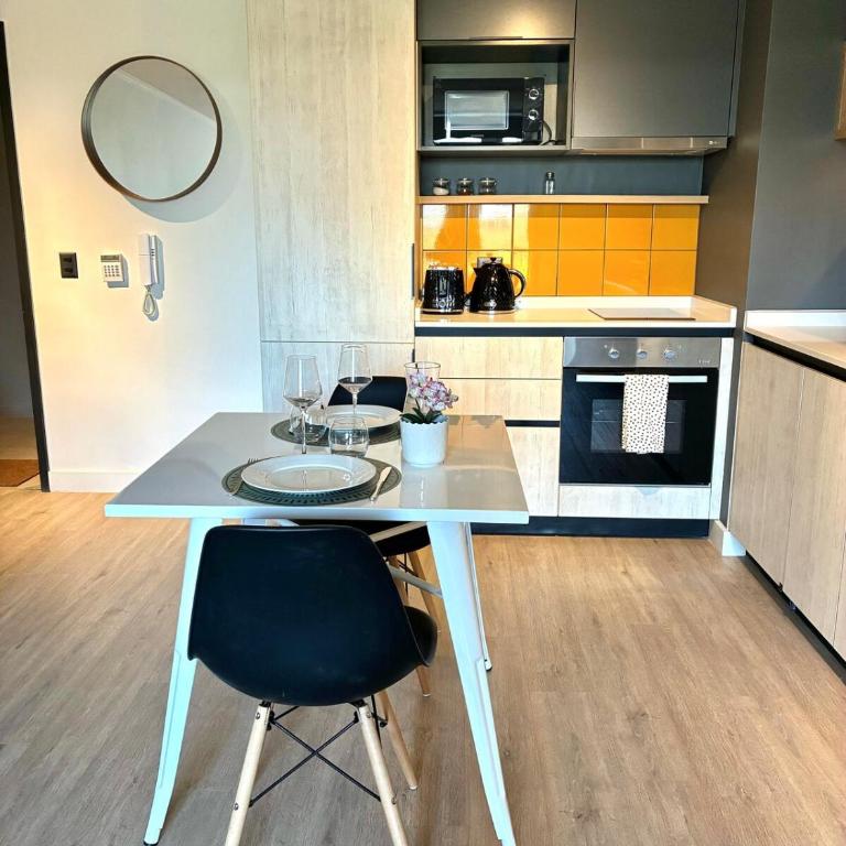 Moderno departamento próximo a metro y barrio Italia Ñuñoa - Apartamento de 1 dormitorio - 18