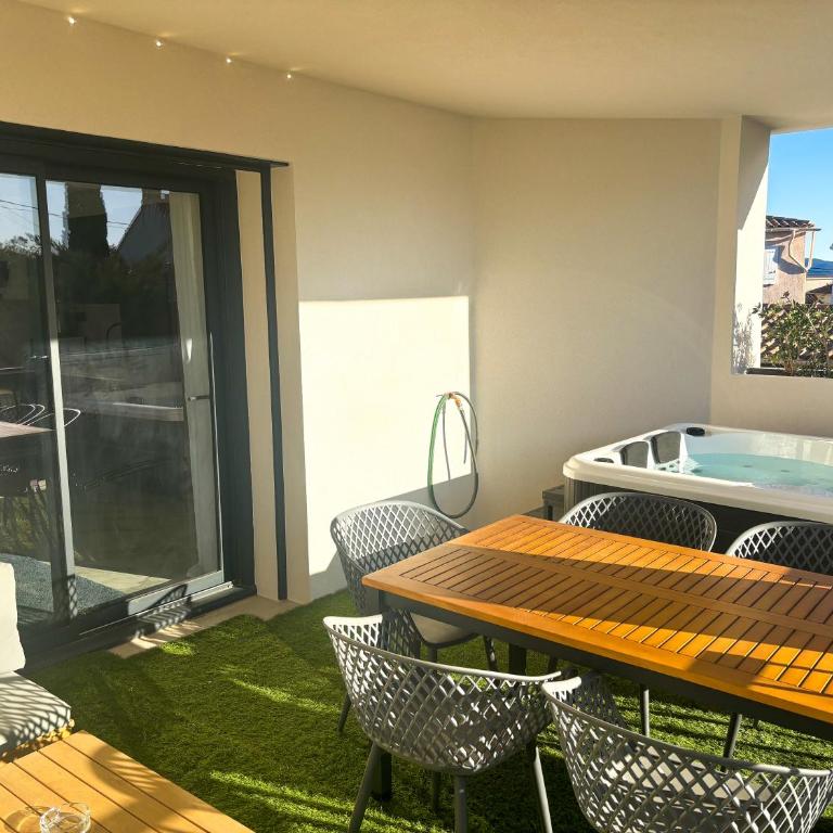 Appartement 50m2 spa privé - Two-Bedroom Apartment - 7