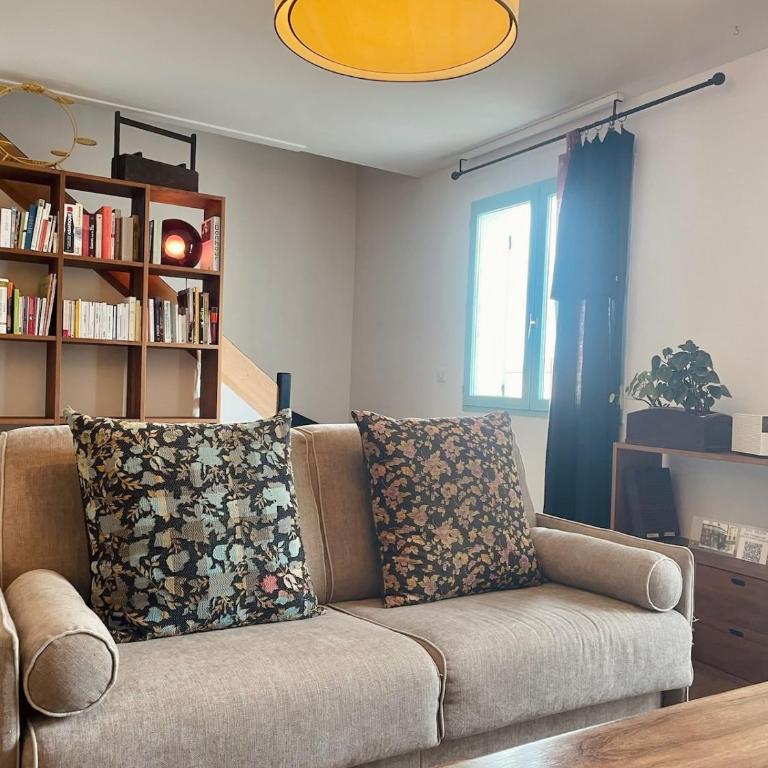 "Maison Bleue" Quartier Haut,Clim,Parking,Jardin - Maison 3 Chambres - 13