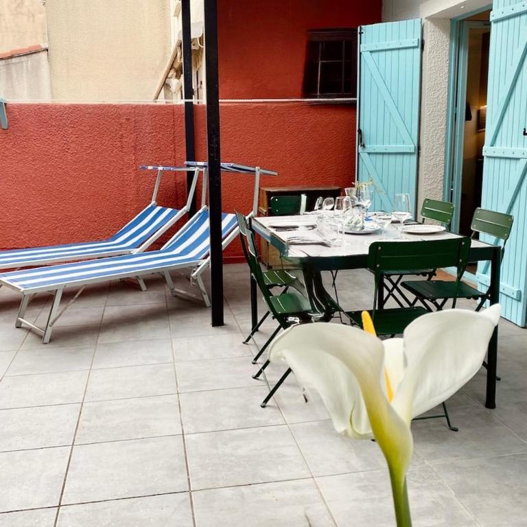 "Maison Bleue" Quartier Haut,Clim,Parking,Jardin - Maison 3 Chambres - 41