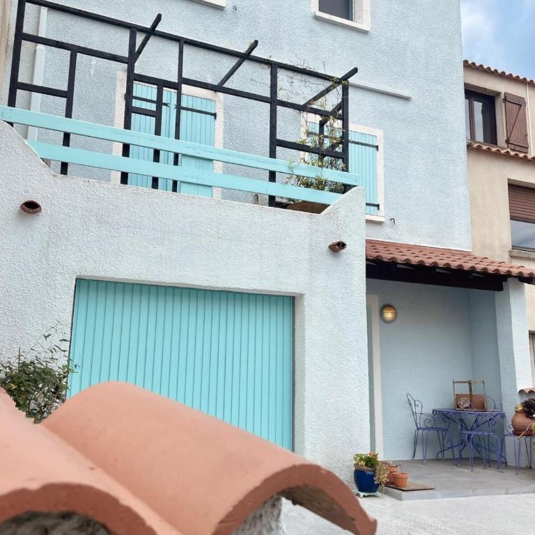 "Maison Bleue" Quartier Haut,Clim,Parking,Jardin - Maison 3 Chambres - 53