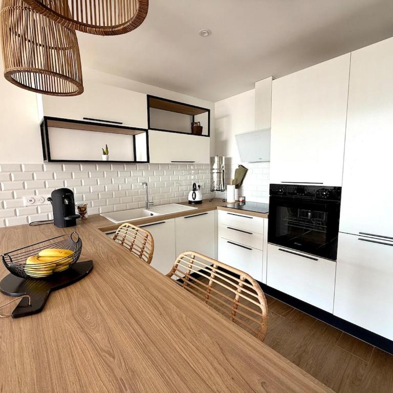 Appt bord de mer,Clim & parking - Appartamento con 2 Camere da Letto - 4
