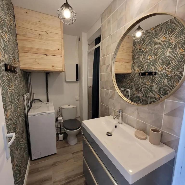 Appartement 37m2, parking, wifi, clim, centre-ville port - One-Bedroom Apartment - 13