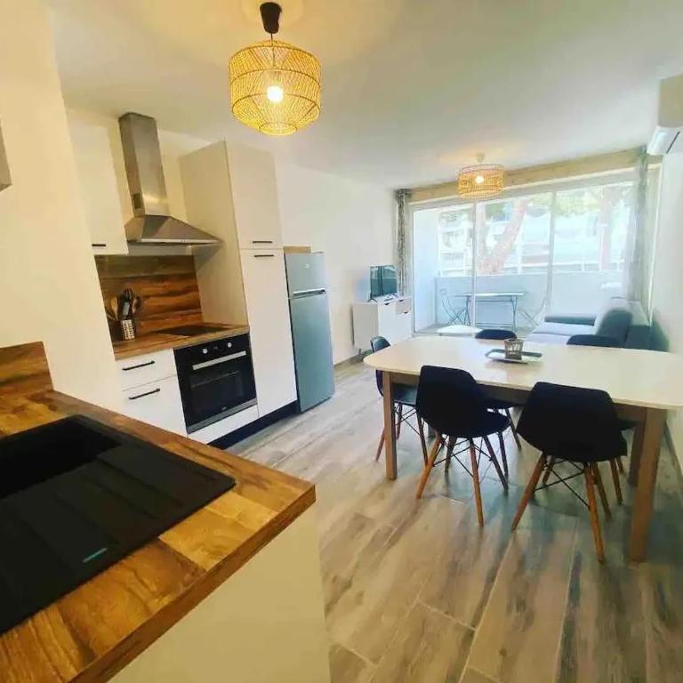 Appartement 37m2, parking, wifi, clim, centre-ville port - One-Bedroom Apartment - 1
