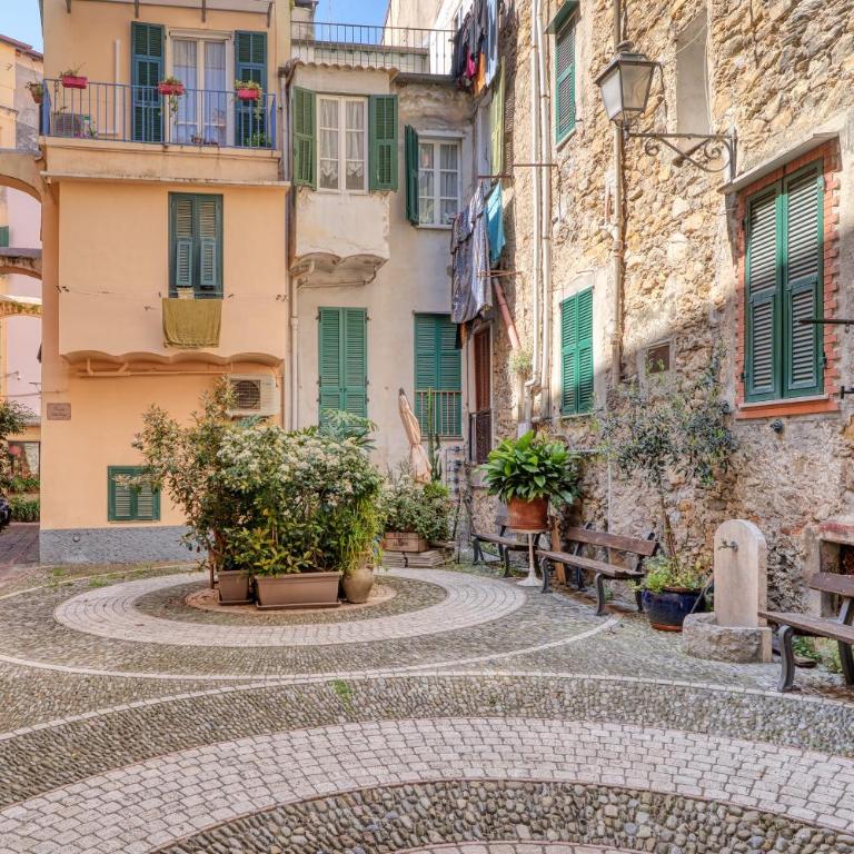 Casa Dritta - Boutique Apartment in Bordighera Alta - Apartment mit 1 Schlafzimmer - 26