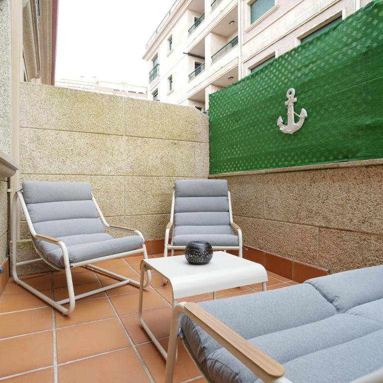 GALIHOST - Apartamento con piscina y terraza en Playa Lanzada - Apartamento de 1 dormitorio - 4