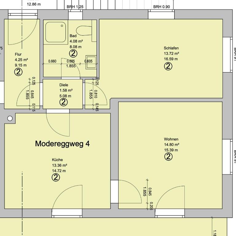 Ferienwohnung Bergsonne - Apartment mit Balkon - 2