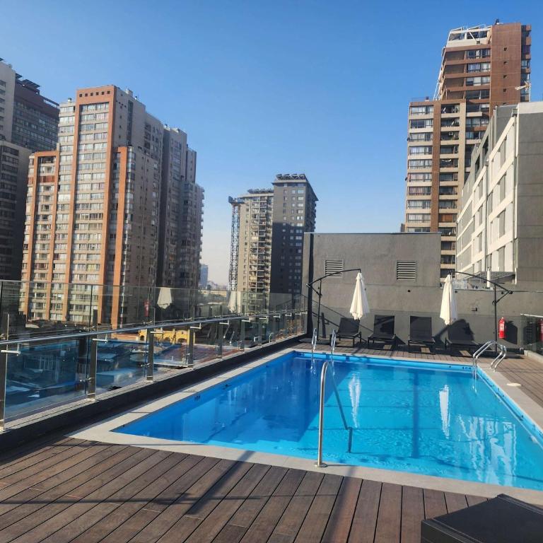 HOM I Confortable Dpto 1D1B en Santiago Centro - Apartamento - 72