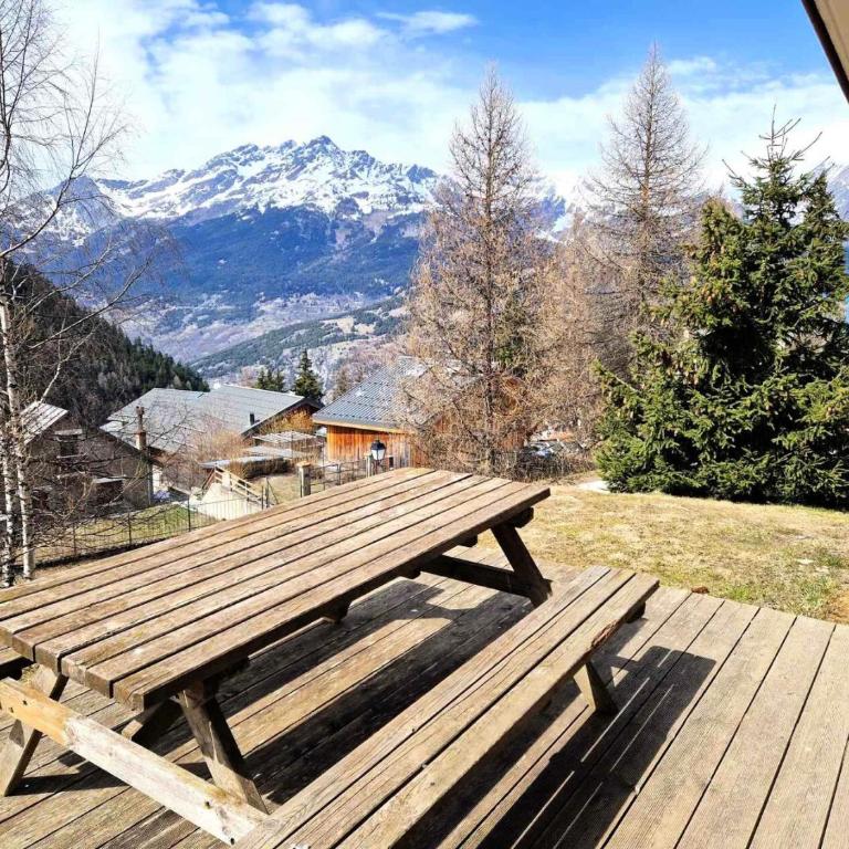 Les Chalets D'arrondaz - Appartement avec vue Massif de la Vanoise 4/6 pers MAE-2944 - Apartamento - 6