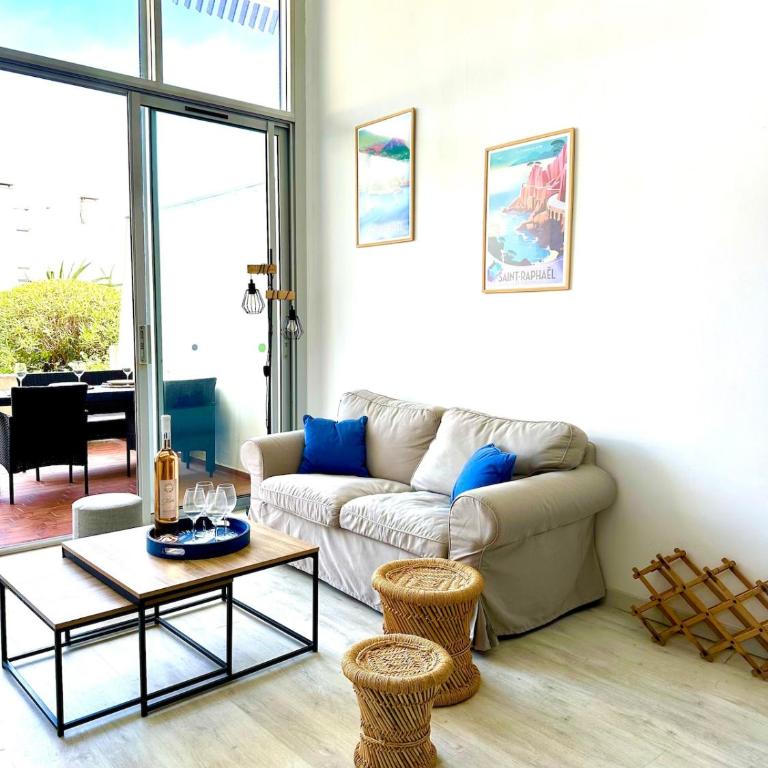Duplex Bord de Mer St Aygulf - Appartamento con 2 Camere da Letto - 10