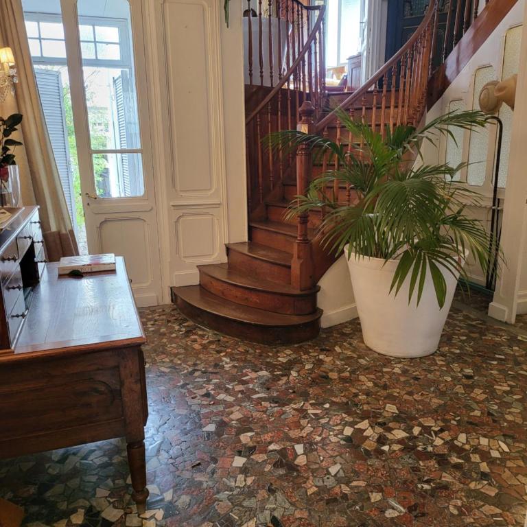 Maison d'Hôtes L'Intemporelle - Chambre Double avec Salle de Bains Privative - 15