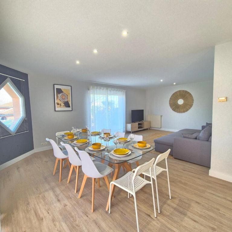 Le Clos Des Farges #Clim#Parking#Terrasse Meublé classé 3étoiles - Appartement - 6
