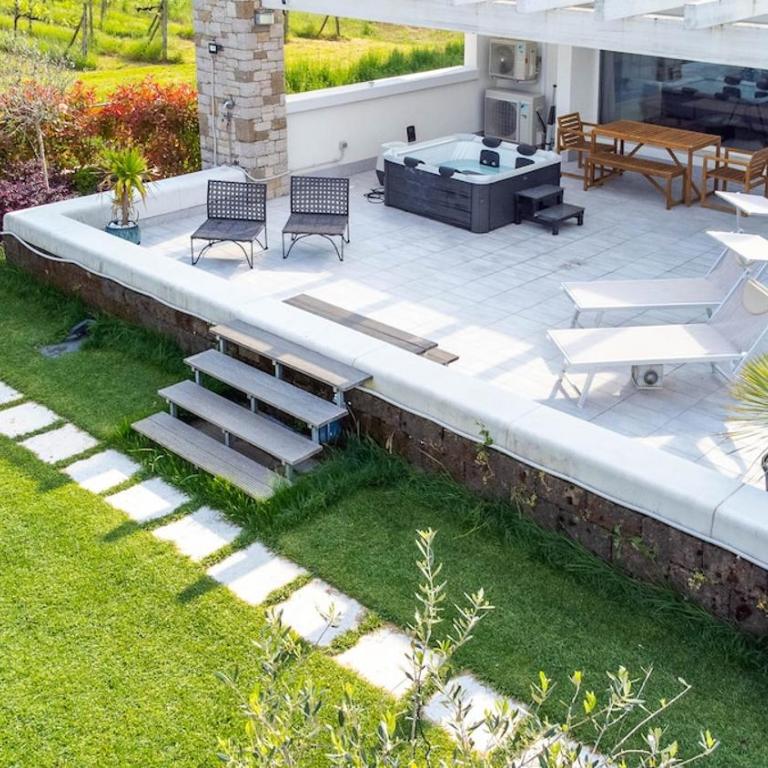 Vasca idromassaggio privata - Gardalake Luxury Penthouse - Apartment mit 2 Schlafzimmern - 4