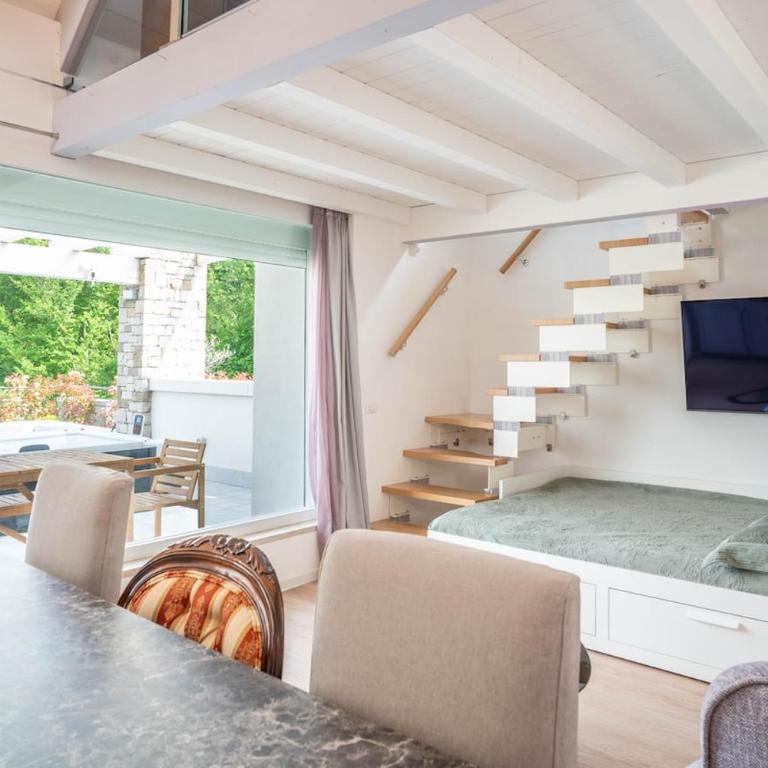 Vasca idromassaggio privata - Gardalake Luxury Penthouse - Apartment mit 2 Schlafzimmern - 23