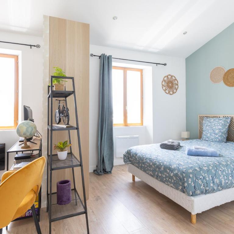L'Isle en Blanc - 4 couchages - Hypercentre - Clim - Wifi - Appartement 1 Chambre - 1