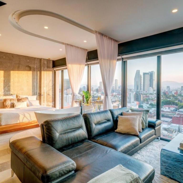 Beautiful Views Exclusive Studio in CDMX - One-Bedroom Apartment - 1
