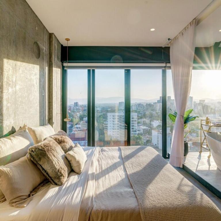 Beautiful Views Exclusive Studio in CDMX - One-Bedroom Apartment - 7