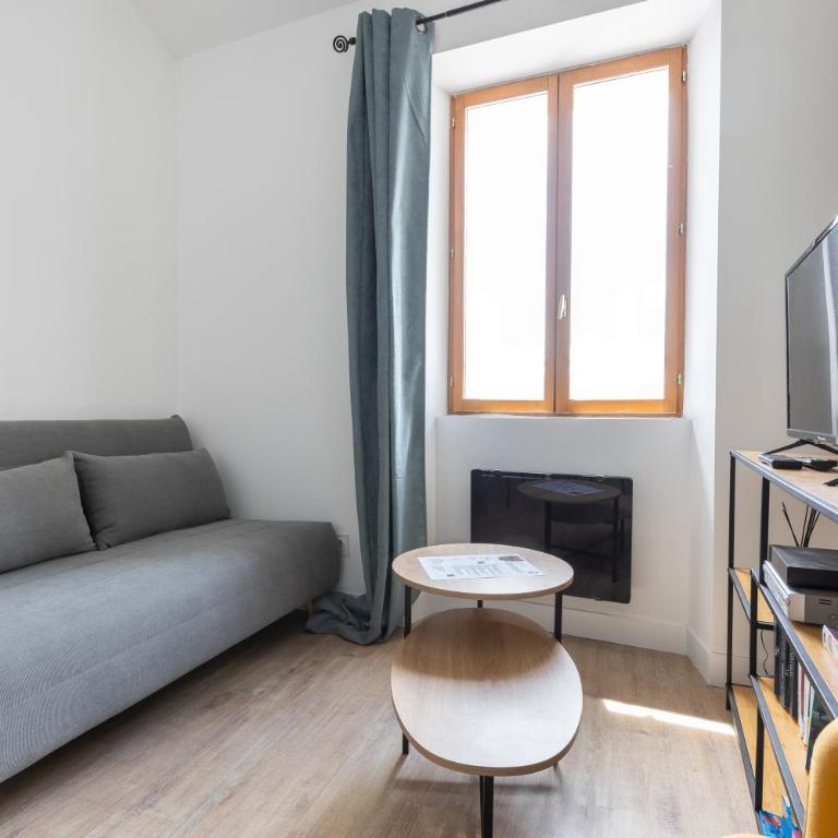 L'Isle en Blanc - 4 couchages - Hypercentre - Clim - Wifi - Appartement 1 Chambre - 8