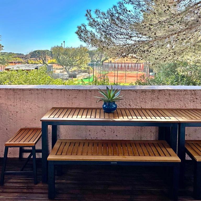 Rénové 2025 - 6 personnes - Clim Parking Piscine Terrasse - Apartment mit 2 Schlafzimmern und Terrasse - 13