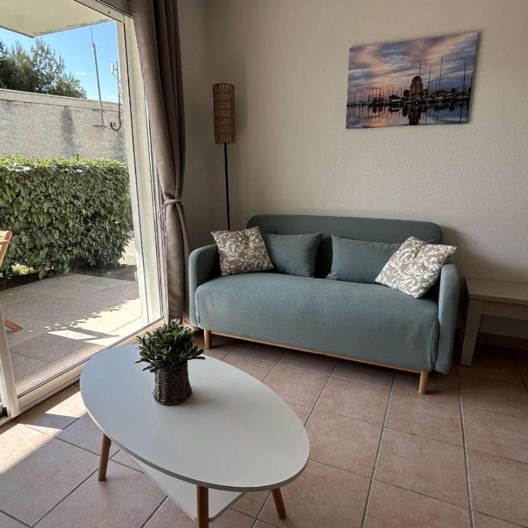 Appartement 2 pièces climatisé proche du port GN190-015 - Appartement 1 Chambre - 3