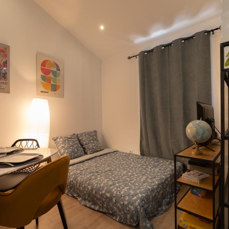 L'Isle en Blanc - 4 couchages - Hypercentre - Clim - Wifi - Appartement 1 Chambre - 9
