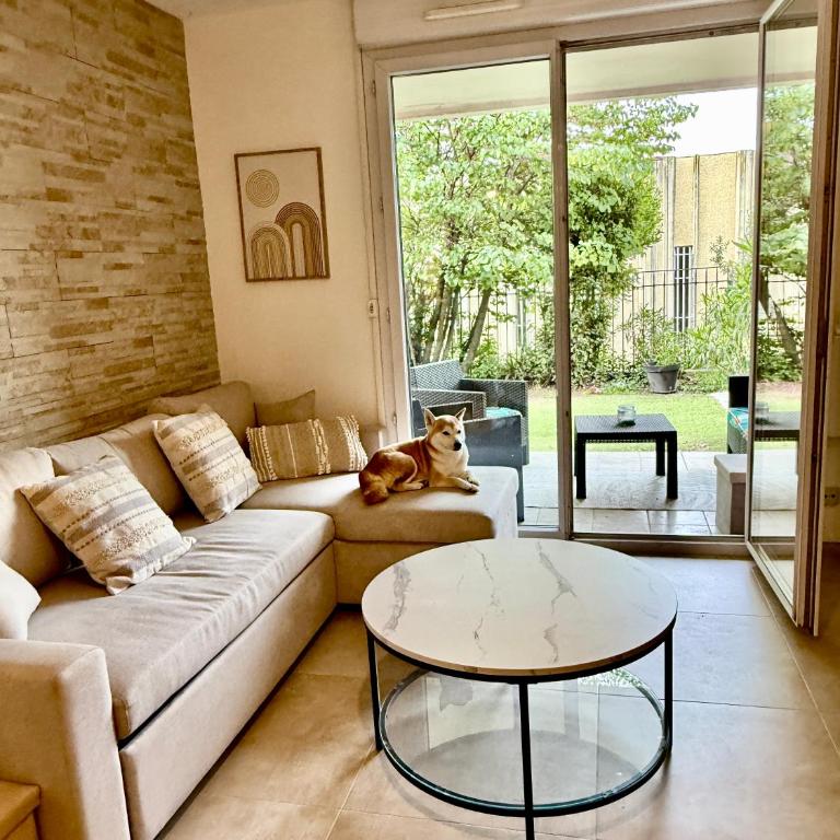 Temple Luxe- by GC - Balnéo - Jardin- Wifi - Parking privé securisé - Appartement - Vue sur Jardin - 7