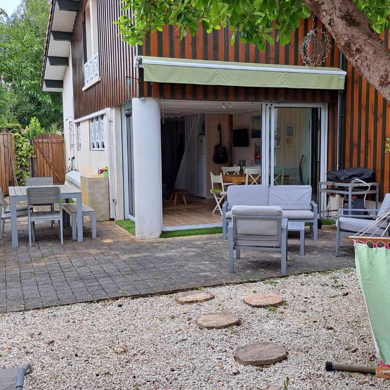 Maison de vacances avec Jacuzzi proche du Lac de Biscarrosse - FR-1-831-12 - Villa - 14