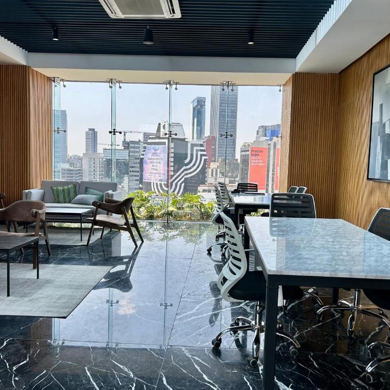 Roma Norte, pool, gym, rooftop, coworking, balcony & parking - One-Bedroom Apartment - 16