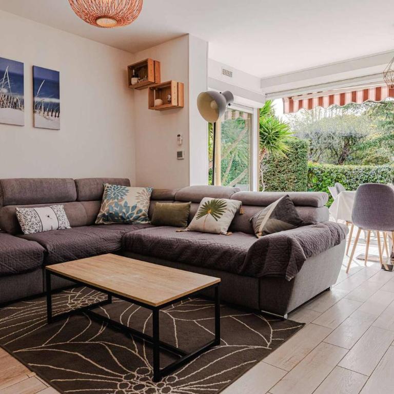 Marina Rey - Apt pour 4 à 400m des plages Côte d'Azur - Appartement 2 Chambres - 1