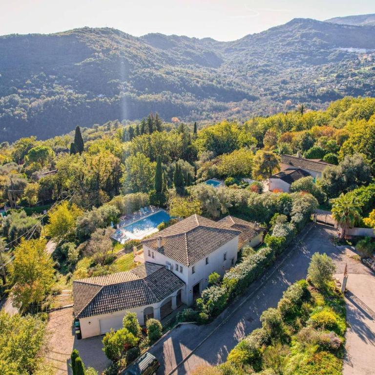 Villa Cramond - avec Piscine pour 8 Pers - Tourrettes-sur-Loup - Maison de Vacances 4 Chambres - 24