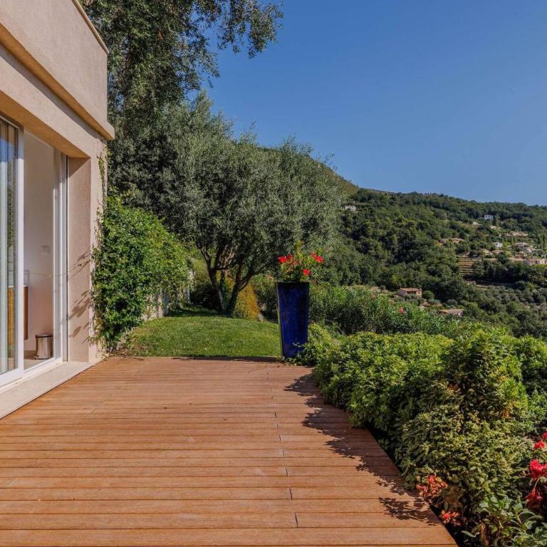 Le Mas d'Azur - Villa d'exception avec vue panoramique sur la Baie des Anges - Maison de Vacances 4 Chambres - 19