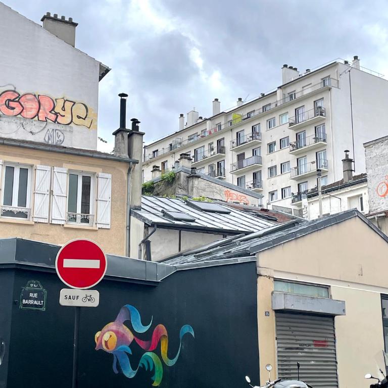 Studio Paris 13 Quartier Butte-aux-Cailles - Appartement 1 Chambre - 60