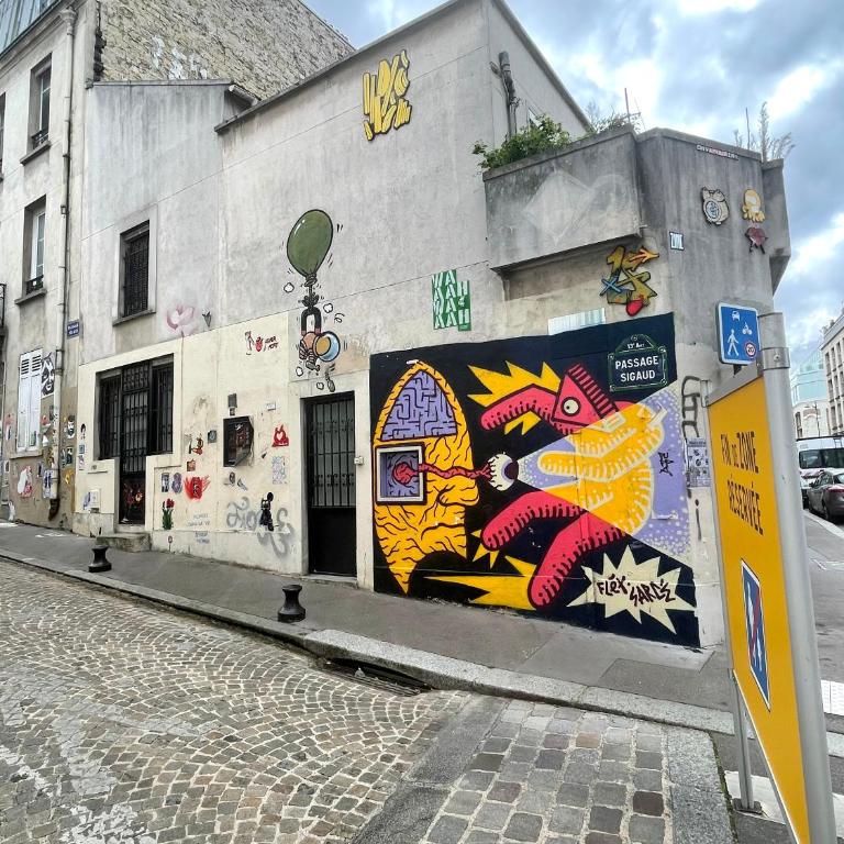 Studio Paris 13 Quartier Butte-aux-Cailles - Appartement 1 Chambre - 52
