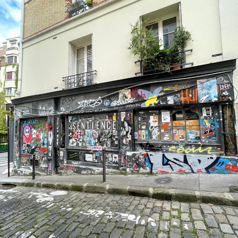 Studio Paris 13 Quartier Butte-aux-Cailles - Appartement 1 Chambre - 58