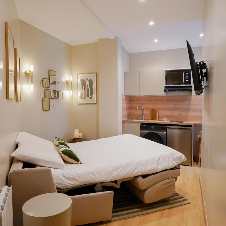 Duplex climatisé - Grands Boulevards - Appartement 1 Chambre - 5