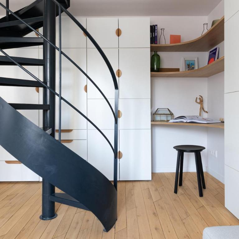 Mini loft in Notre Dame district, Île Saint-Louis, Paris - Appartement 1 Chambre - 12