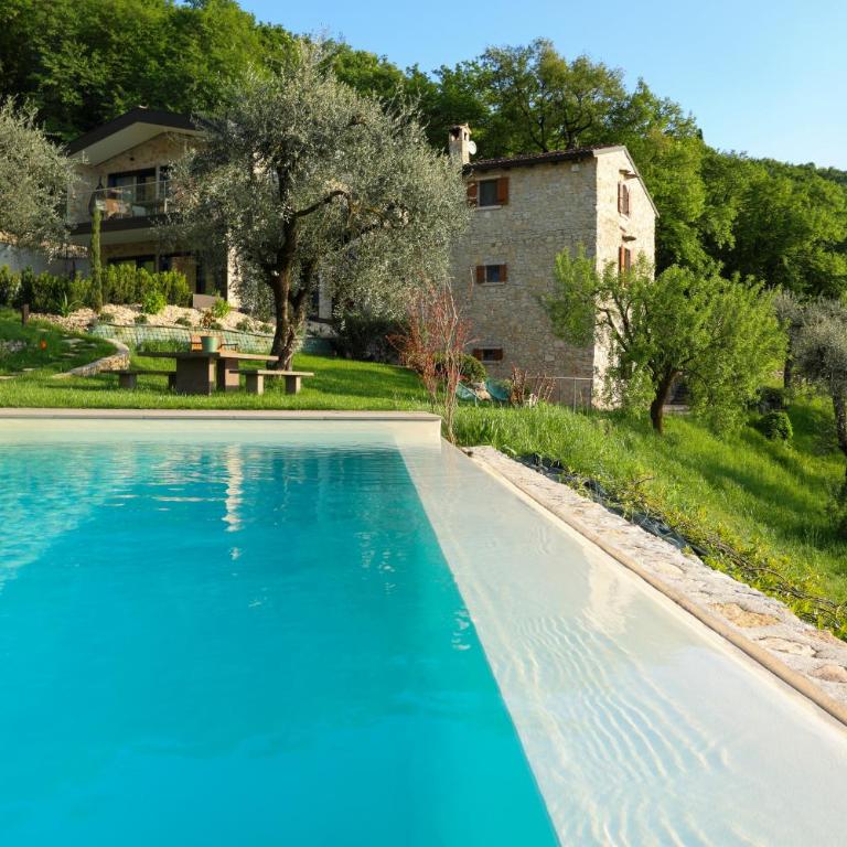 Podere Sabaina, Private Villa mit beheiztem Pool, Seeblick und 3 Wohneinheiten zur Alleinnutzung - Villa con Piscina Privata - 41