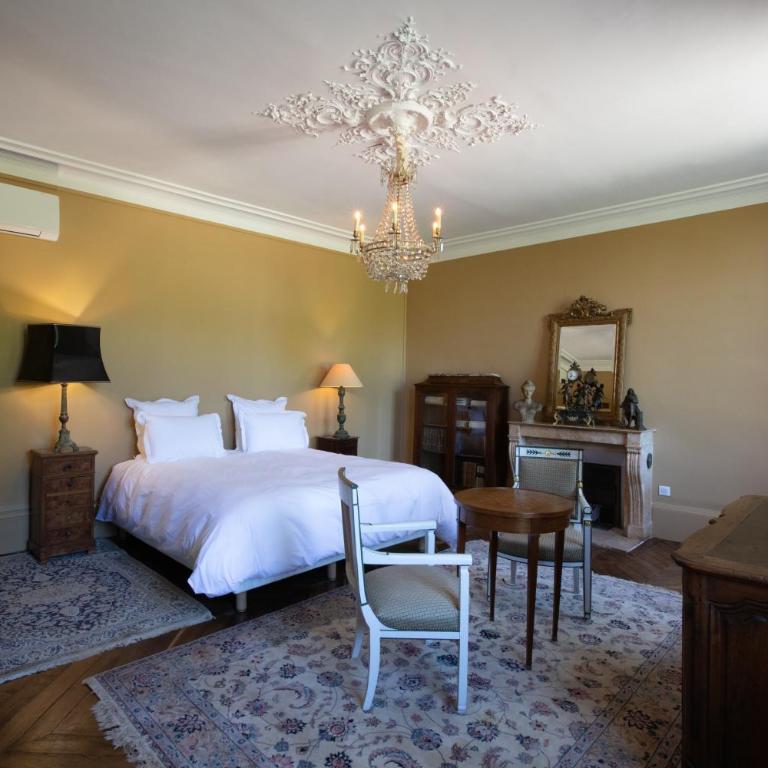 Le Château du Sollier - Charme calme et confort climatisation à 5mn du peage de Bourges à la campagne - stationnement privé - Suite Junior - 2