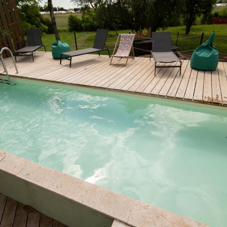 Batisse de vacance cadre exceptionnel - Villa avec Piscine Privée - 26
