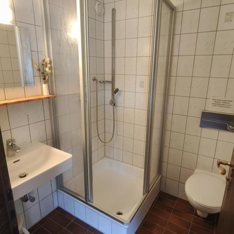Pension Cafe Katharina - Chambre Double avec Terrasse - 4