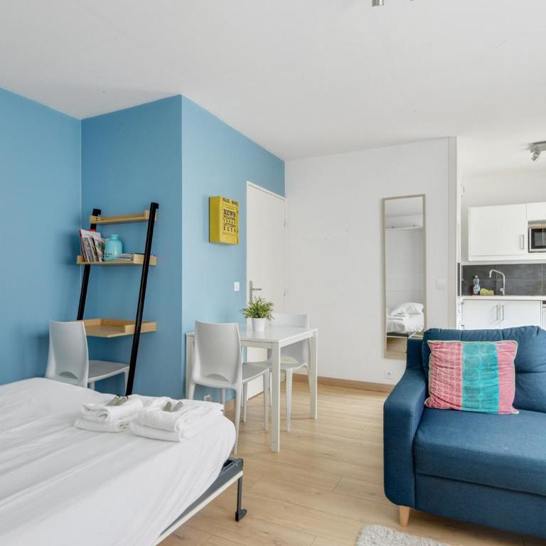 Quiet studio between train stations and the Opera. - Appartement - 5