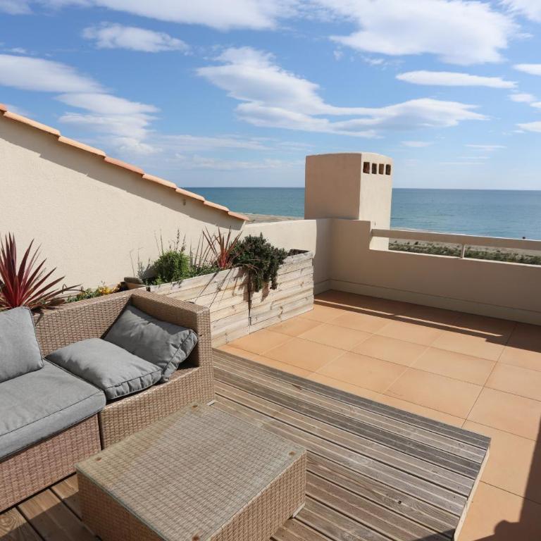 Duplex face mer avec solarium - Appartamento con Vista Mare - 12