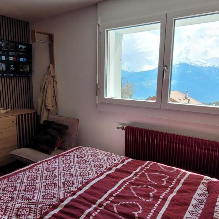 Chez Claudine et Charles - Crans-Montana - Studio - Vue sur Montagne - 9