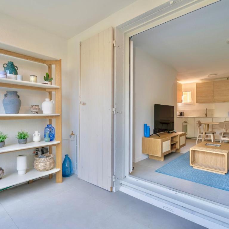 Petite maison pour 6 - jardin clim piscine parking - Maisonnette - 15