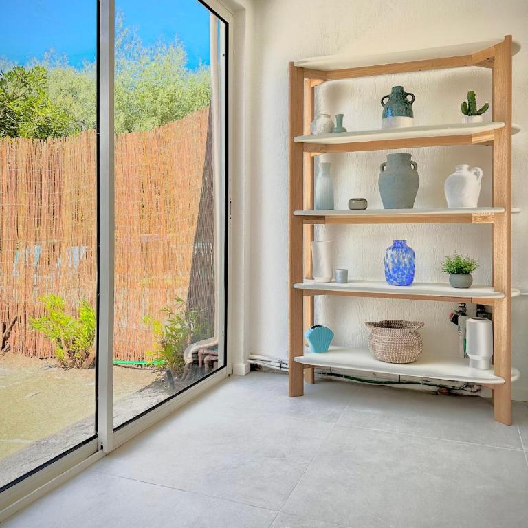 Petite maison pour 6 - jardin clim piscine parking - Maisonnette - 20